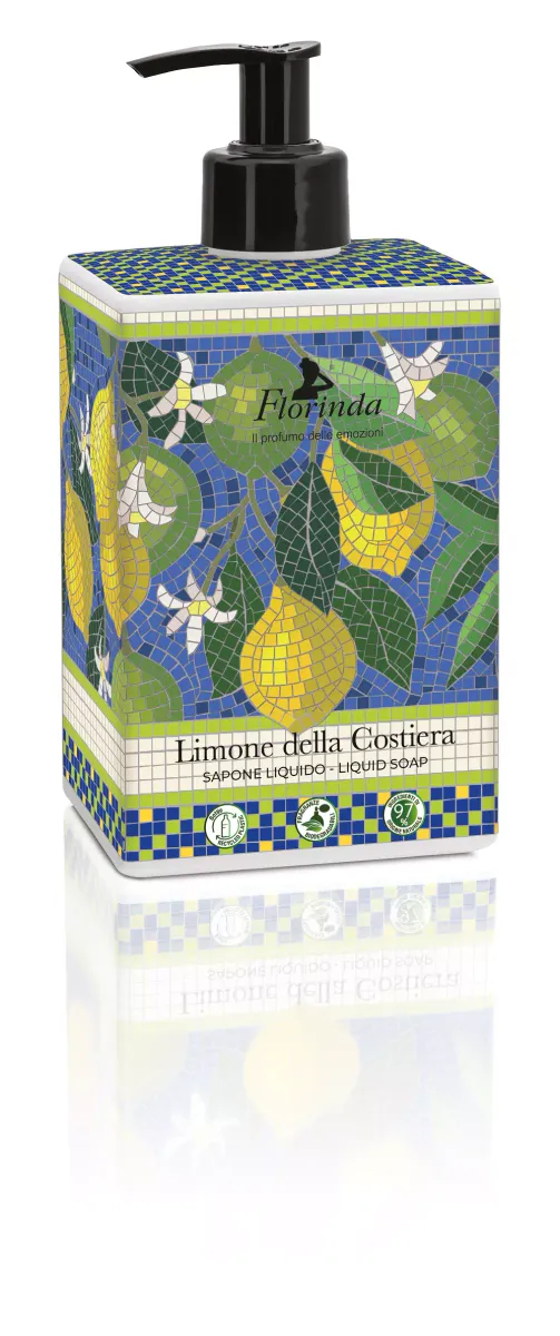 Italian Mosaici Limone Della Costera Håndsåpe 500ML - Lemon