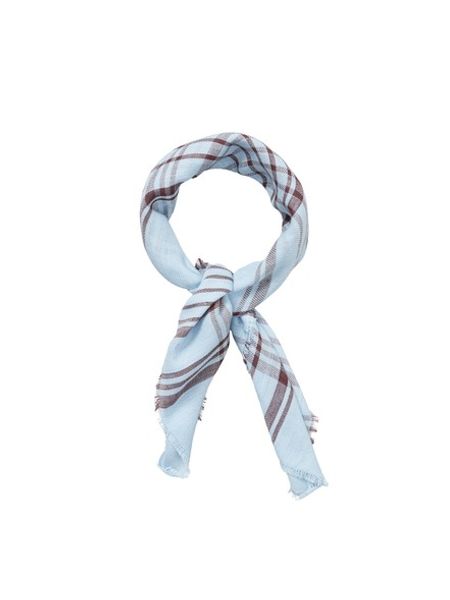Hovedbilde Grid Cowea Scarf - Skyway Blue