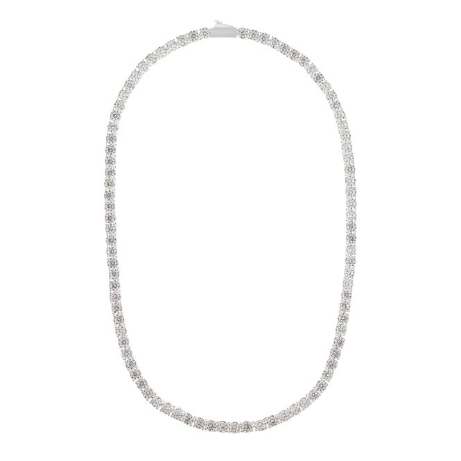 Hovedbilde 28890 Tennis necklace - Silver
