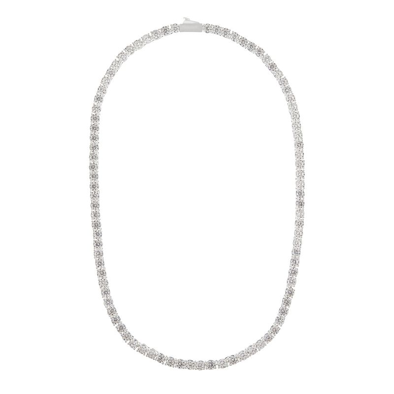 28890 Tennis necklace - Silver