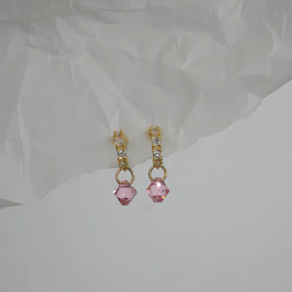 Hovedbilde Tiny Pink Sparkle Hoop