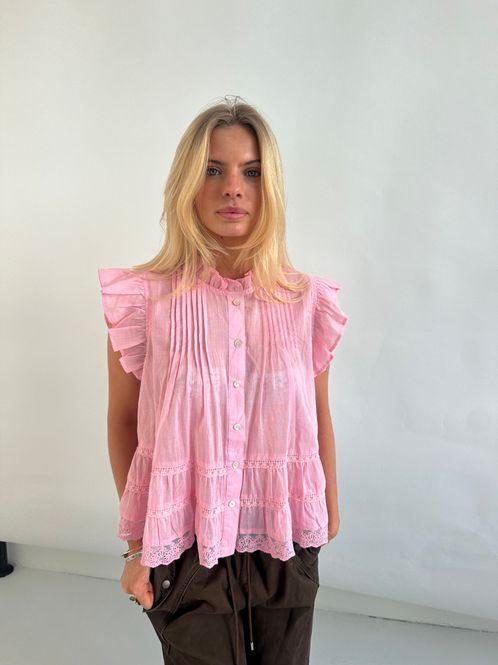 Hovedbilde 15156 Audrey Top - Light Pink