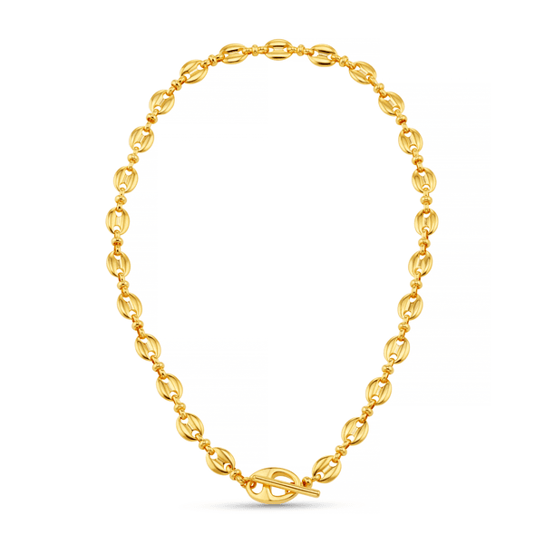 Hovedbilde 31462 Mariner Chain T-bar Necklace - Pale Gold