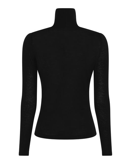 Hovedbilde Sille Wool Rollneck - Black